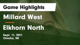 Millard West  vs Elkhorn North  Game Highlights - Sept. 11, 2021