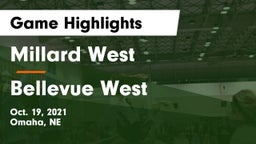 Millard West  vs Bellevue West  Game Highlights - Oct. 19, 2021