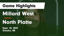 Millard West  vs North Platte  Game Highlights - Sept. 10, 2022