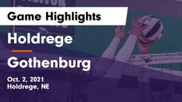 Holdrege  vs Gothenburg  Game Highlights - Oct. 2, 2021