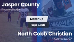 Matchup: Jasper County High vs. North Cobb Christian  2018