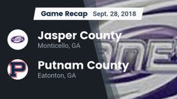 Recap: Jasper County  vs. Putnam County  2018