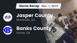 Recap: Jasper County  vs. Banks County  2019