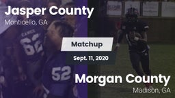 Matchup: Jasper County High vs. Morgan County  2020