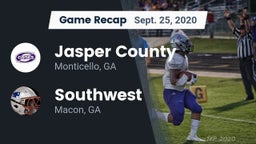 Recap: Jasper County  vs. Southwest  2020