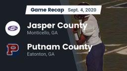 Recap: Jasper County  vs. Putnam County  2020