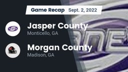 Recap: Jasper County  vs. Morgan County  2022
