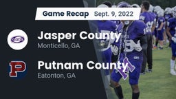 Recap: Jasper County  vs. Putnam County  2022