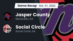 Recap: Jasper County  vs. Social Circle  2022