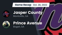 Recap: Jasper County  vs. Prince Avenue  2022