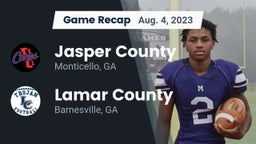 Recap: Jasper County  vs. Lamar County  2023
