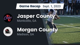 Recap: Jasper County  vs. Morgan County  2023
