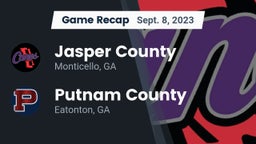 Recap: Jasper County  vs. Putnam County  2023