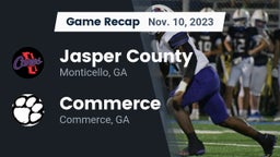 Recap: Jasper County  vs. Commerce  2023