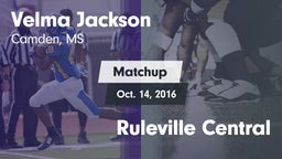 Matchup: Velma Jackson High S vs. Ruleville Central  2016