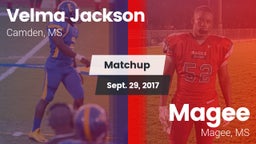 Matchup: Velma Jackson High S vs. Magee  2017