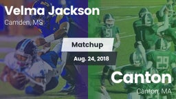 Matchup: Velma Jackson High S vs. Canton   2018