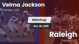 Matchup: Velma Jackson High S vs. Raleigh  2018