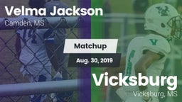 Matchup: Velma Jackson High S vs. Vicksburg  2019