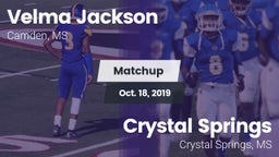 Matchup: Velma Jackson High S vs. Crystal Springs  2019