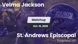 Matchup: Velma Jackson High S vs. St. Andrews Episcopal  2020