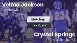 Matchup: Velma Jackson High S vs. Crystal Springs  2020