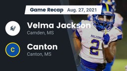 Recap: Velma Jackson  vs. Canton  2021