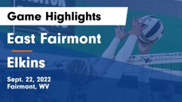 East Fairmont  vs Elkins  Game Highlights - Sept. 22, 2022