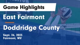 East Fairmont  vs Doddridge County  Game Highlights - Sept. 26, 2023