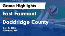 East Fairmont  vs Doddridge County  Game Highlights - Oct. 3, 2023