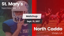 Matchup: Saint Mary's High vs. North Caddo  2017