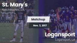 Matchup: Saint Mary's High vs. Logansport  2017