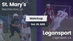 Matchup: Saint Mary's High vs. Logansport  2019