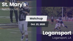 Matchup: Saint Mary's High vs. Logansport  2020