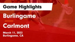 Burlingame  vs Carlmont  Game Highlights - March 11, 2022
