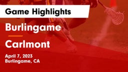 Burlingame  vs Carlmont  Game Highlights - April 7, 2023