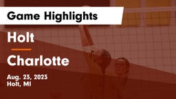 Holt  vs Charlotte  Game Highlights - Aug. 23, 2023