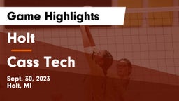 Holt  vs Cass Tech  Game Highlights - Sept. 30, 2023