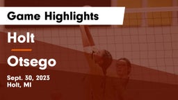 Holt  vs Otsego  Game Highlights - Sept. 30, 2023