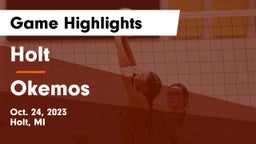 Holt  vs Okemos  Game Highlights - Oct. 24, 2023