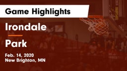 Irondale  vs Park  Game Highlights - Feb. 14, 2020