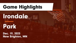 Irondale  vs Park  Game Highlights - Dec. 19, 2023