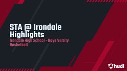 Irondale basketball highlights STA @ Irondale Highlights