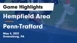 Hempfield Area  vs Penn-Trafford  Game Highlights - May 4, 2022