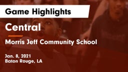 Central  vs Morris Jeff Community School Game Highlights - Jan. 8, 2021