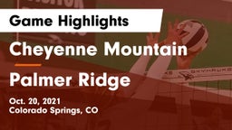 Cheyenne Mountain  vs Palmer Ridge  Game Highlights - Oct. 20, 2021