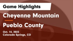 Cheyenne Mountain  vs Pueblo County  Game Highlights - Oct. 14, 2023