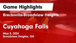 Brecksville-Broadview Heights  vs Cuyahoga Falls  Game Highlights - May 8, 2024