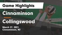 Cinnaminson  vs Collingswood  Game Highlights - March 27, 2021