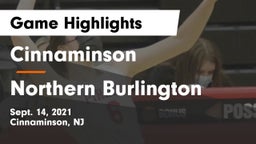 Cinnaminson  vs Northern Burlington  Game Highlights - Sept. 14, 2021